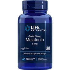 Life Extension Quiet Sleep® Melatonin 5 mg, 60 vege capsules